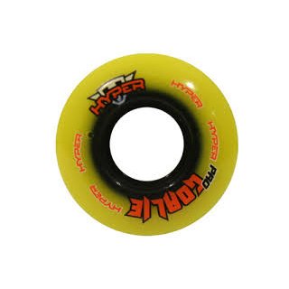 HYPER Goalie PRO Rollen - 76A -  St&uuml;ck gelb 59 mm