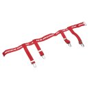 SHER-WOOD Strumpfhalter GB-1 Klipp - Bambini - rot