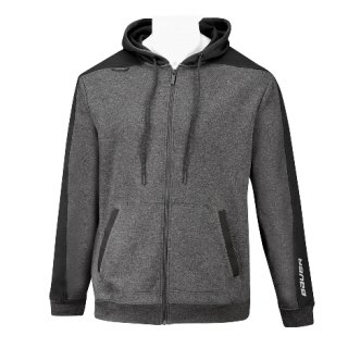 BAUER Fleece FZ Premium - antrazit/schwarz -