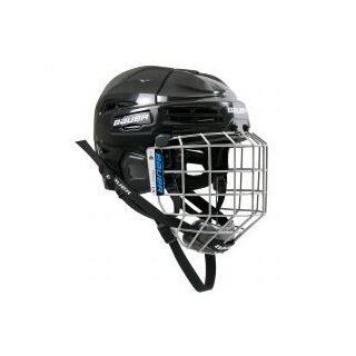 BAUER Helm mit Gitter IMS 5.0 schwarz L