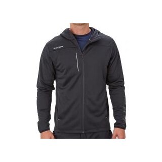 Bauer Fleece Zip Hoodie Vapor Senior