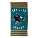 Strandtuch STRIPES San Jose Sharks