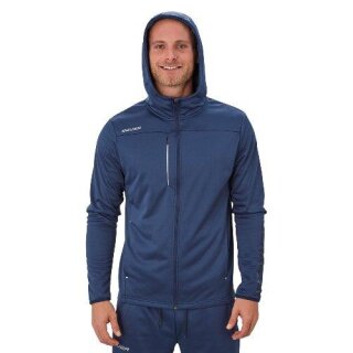 Bauer Fleece Zip Hoodie Vapor marine Senior