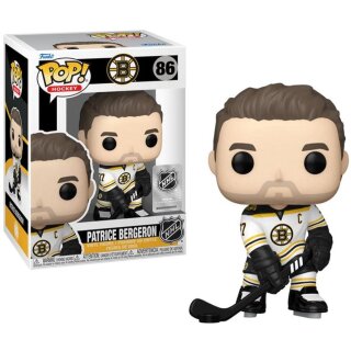 Pop! Vinyl NHL Figur Patrice Bergeron Boston Bruins white