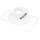 CCM Pro Neck Guard weiss Senior